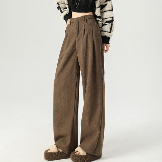 馥迦百搭耐看加绒/不加绒西装裤 商品图7