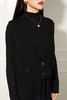Le Malene 黑色针织收腰连衣裙 11034 商品缩略图3