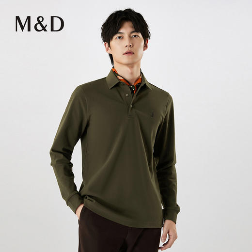 【名盾】翻领长袖T恤MXCP11686B 商品图2