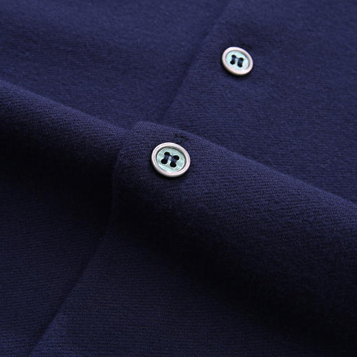 【莫代尔桑蚕丝】【新款DWP】大依优型大码长袖衬衫翻领男装加肥加大体恤大号上衣胖子内搭 商品图5