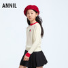 女童圆领长袖针织衫冬季新款安奈儿童装EG444505 商品缩略图2