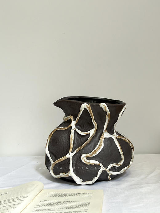 【钱袋子.陶瓷花瓶】1个/份 高约22cm上口径14cm肚径25cm（江西仓顺丰发货） 商品图14