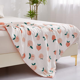 太湖雪 桃桃有福便携被 被子