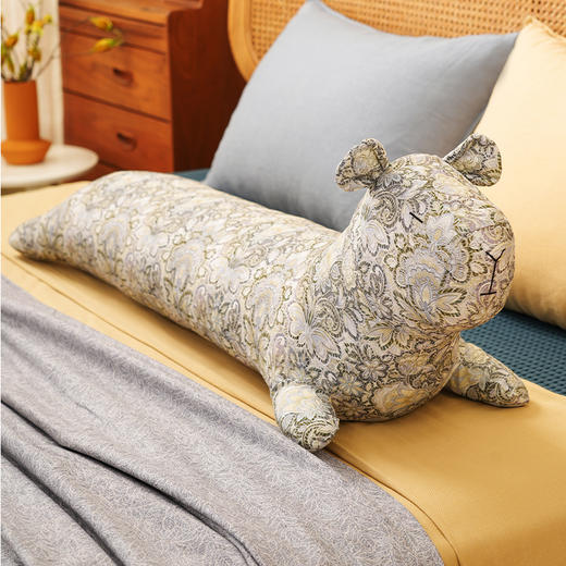 卢花系列卡皮吧啦搂睡抱枕夹腿睡觉专用大人软长条创意床上孕妇玩偶可拆洗 商品图2