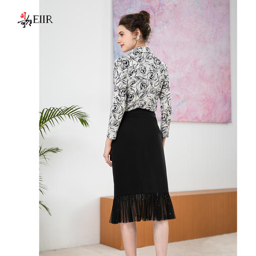 司歌针织修身翻新套头上衣长袖ET901317X 商品图2