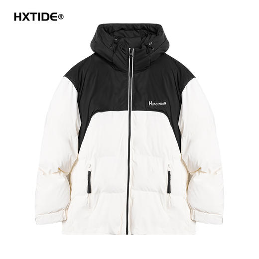 【新品上新】HX 冬季短款带帽棉服轻盈保暖C112440002101/02/03 商品图0