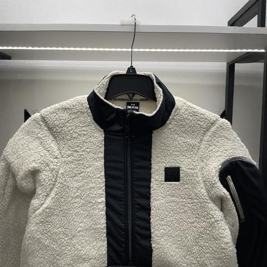 Under armour/安德玛 男士秋冬宽松仿羊羔绒立领半拉链抓绒外套 商品图3