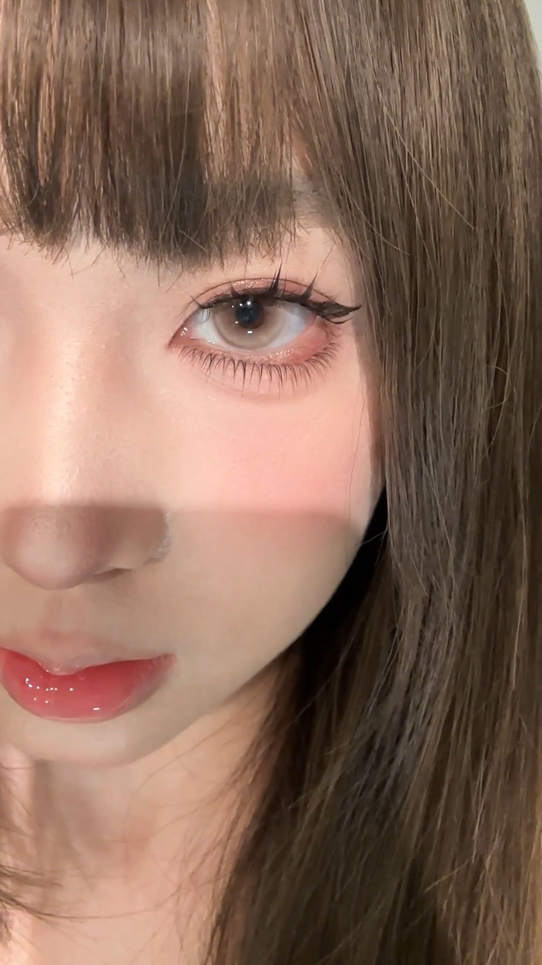 KiraFairy茶艺幼崽14.2mm 棕色 半年抛美瞳 少女miumiu奶茶色 - VVCON美瞳网