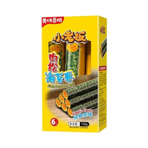 小老板 肉松海苔卷 108g/盒 商品图0