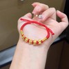 五福蛇手链女生足金红手绳女蛇年本命年 商品缩略图1