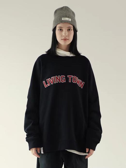 LIVINGTOWN/LT重磅460G贴布绣圆领卫衣  不加绒 商品图1
