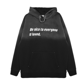 【断码清仓】HX 冬季带帽卫衣渐变色潮流C106440040103