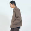 YOKE MELTON STAND COLLAR ZIP BLOUSON麦尔登呢羊毛拉链立领大衣 商品缩略图1