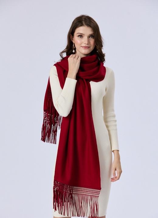 优品堂【流连翩翩】羊毛🐑围巾披肩两用 商品图3