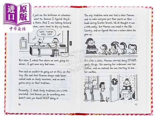 【中商原版】小屁孩日记19 英版 精装 Diary of a Wimpy Kid 19 Hot Mess 英文原版进口 英语章节桥梁书 章节故事书小初文学 商品图2