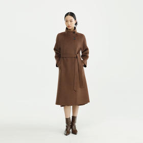 戴布拉芬呢大衣L27D709