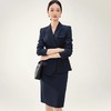 IWY/藏青色高级感女神范西装职业套装裙子两件套裙春秋季工作服23C480+23S366 商品缩略图0