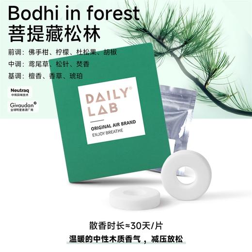 DAILY LAB 360车载香薰香片替换装祛味技术汽车出风口固体香膏 商品图5