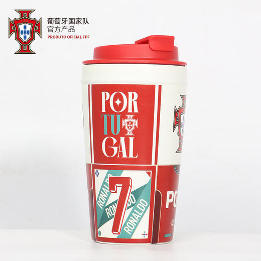 【官方正版】葡萄牙国 家队 | 主场球衣印号款咖啡杯随行杯球迷周边 商品图3