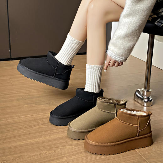  浅幼雪地靴合集 温暖柔软绒毛 加厚保暖 防滑耐磨 多种款式可选 商品图11