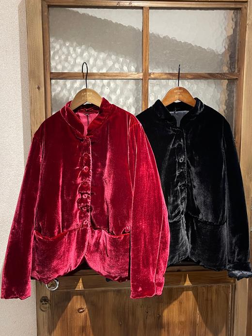 ECOLE DE CURIOSITES 丝绒琥珀红外套 商品图14