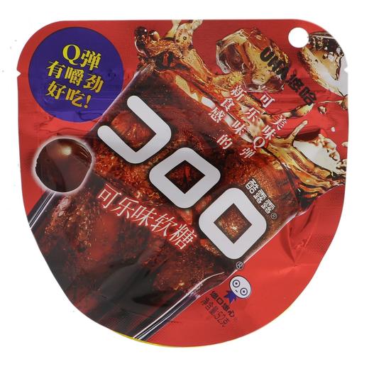 悠哈 酷露露可乐味软糖 52g/袋 商品图1