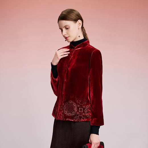 TANGY Collection/天意精品冬季新品中国风女士外套 商品图3
