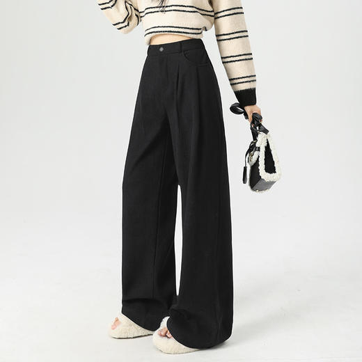 馥迦百搭耐看加绒/不加绒西装裤 商品图6