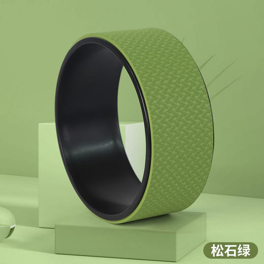 【后弯美背，开肩瑜伽轮，按摩舒展，瑜伽辅助】瑜伽轮开背瑜伽轮 初学者健身瑜珈器材 后弯神滚筒环器 家用普拉提圈-QQ 商品图13