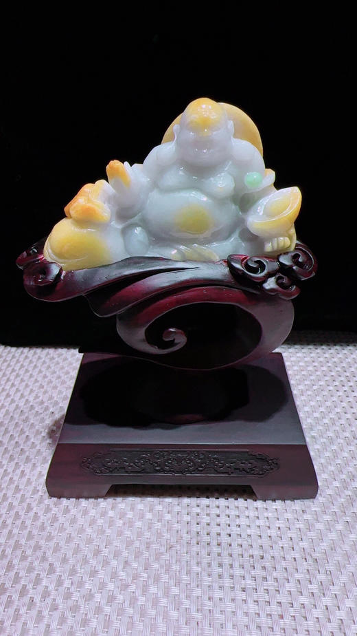 620482翡翠摆件 【佛公 弥勒佛】 商品图3