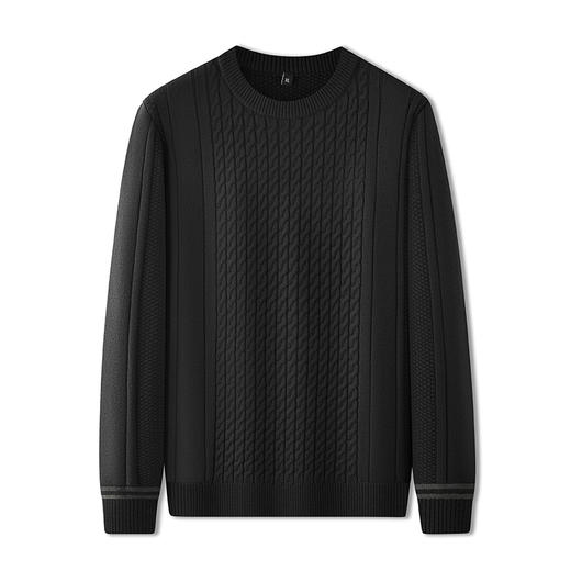 【新款DPF】大依优型大码毛衣针织衫毛衫休闲加肥加大男士胖子大码内搭上衣打底衫 商品图5