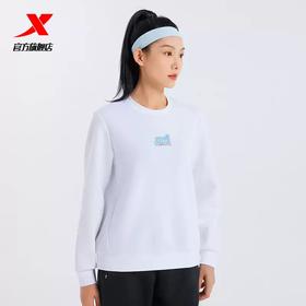 6.9折【自营】XTEP/特步  卫衣外套女士2024年秋季新款圆领套头衫休闲上衣 976328920068