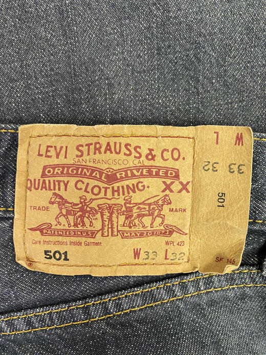 Levi’s 李维斯 牛仔裤 长裤（33”） （84 cm）_WLP(3) 商品图1