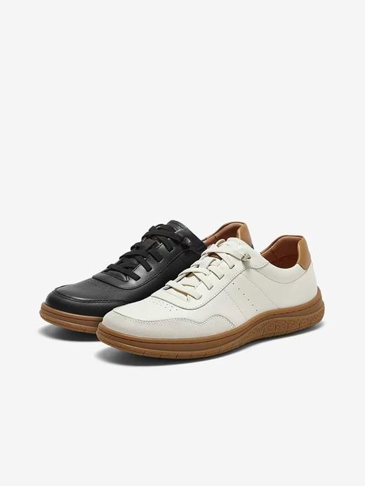 【内购会】百思图2024秋季新款运动复古德训鞋男休闲鞋 商品图0