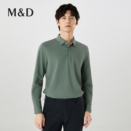 【名盾】翻领长袖T恤MXCL11667B 商品图3