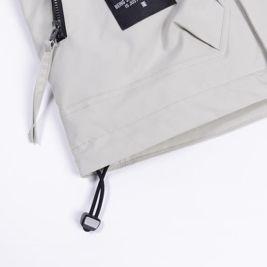 【新品上新】HX 冬季短款带帽棉服经典款S112444391101 商品图4