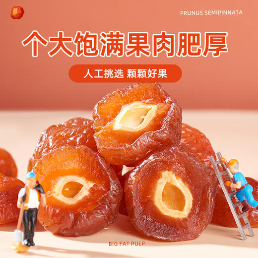 酸甜半梅干500g散装话梅办公居家休闲蜜饯零食半边梅果干果脯休闲零食老家特产童年记忆 商品图2