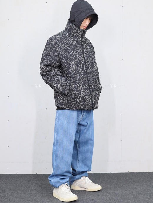 KENZO｜经典款日式印花羽绒夹克 商品图1