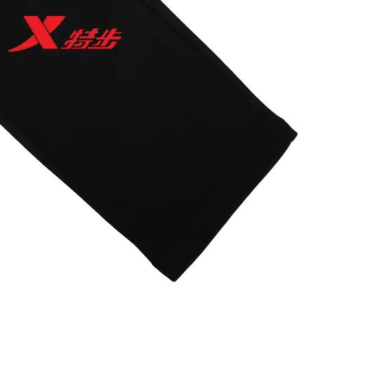 5.9折【自营】XTEP/特步  男裤直筒加绒裤2023冬季新款运动休闲针织裤男士保暖裤子 977429630374 商品图2