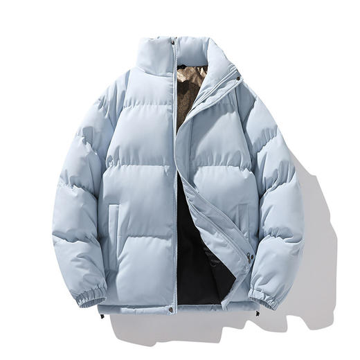 【一件顶3件】石墨烯自发热黑金情侣棉服 面料品质好、保暖性强悍、防水防污耐磨、山系户外风格感拉满的情侣款棉服 商品图6