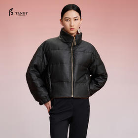 TANGY Collection/天意精品冬季新品中国风女士植物染羽绒服外套