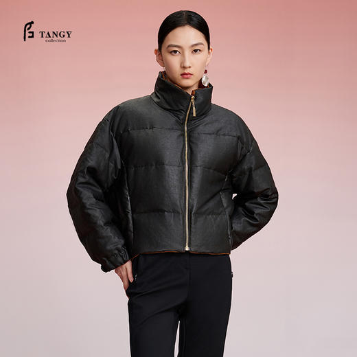 TANGY Collection/天意精品冬季新品中国风女士植物染羽绒服外套 商品图0