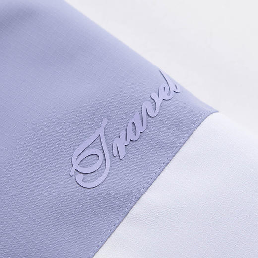 水孩儿童装秋冬新款女童三防加绒外套儿童时尚拼色印花上衣 商品图1