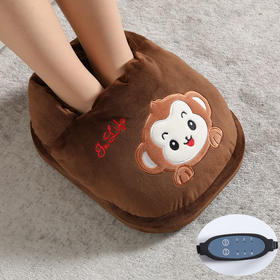 【保暖先从暖脚开始】暖脚宝插电热烘脚器冬天保暖捂脚垫宿舍卡通毛绒暖足脚垫暖脚神器。ry