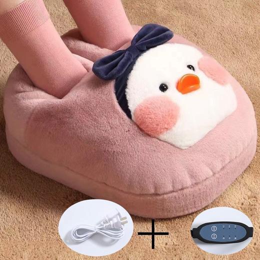 【保暖先从暖脚开始】暖脚宝插电热烘脚器冬天保暖捂脚垫宿舍卡通毛绒暖足脚垫暖脚神器。ry 商品图7