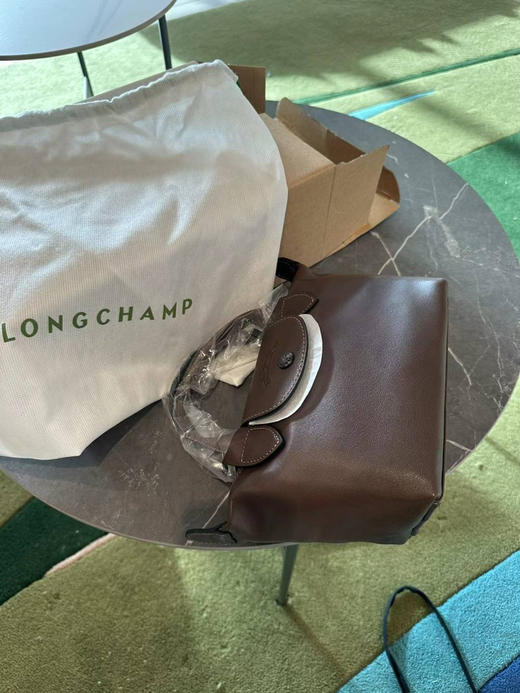 Longchamp 龙骧饺子包 巧克力色好好看🍫还有雾霾蓝和肤粉色 商品图10