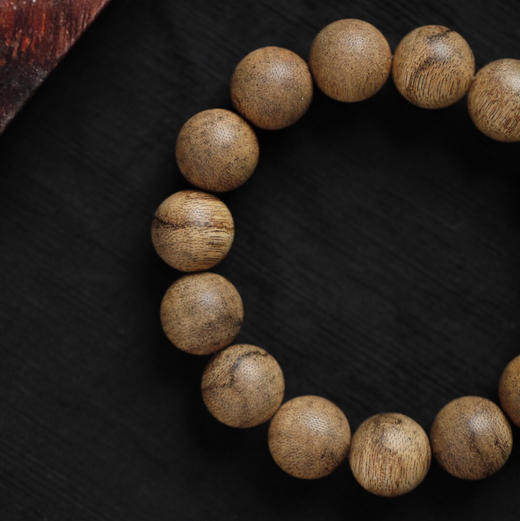 【青山特惠】15mm15颗 文莱  野生老料沉香 手串 约13.5g c00068 商品图1