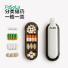 FaSoLa避光药盒便携随身药品分装盒大容量一日三餐吃药密封防潮收纳 商品缩略图3