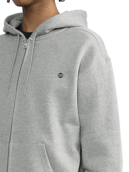 卡哈特 WIP 2024秋冬新款 纯色双拉链经典刺绣小标连帽开衫外套 Z-12057 商品图10