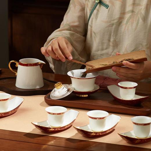 八马茶业东湖之光18头茶具套组/套 商品图2